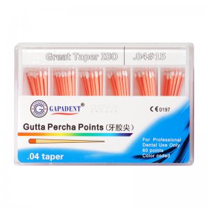 天津加發牙膠尖04錐度